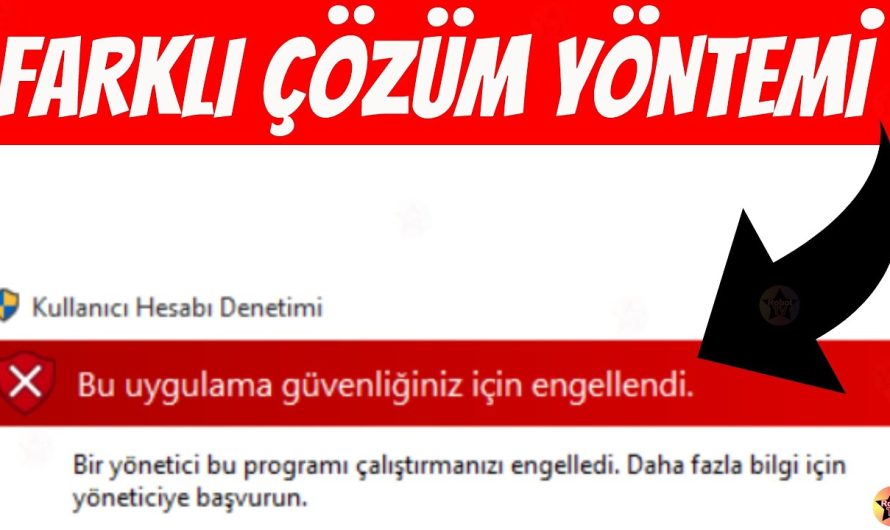 Mmc.exe Engellendi Hatası Nasıl Çözülür?