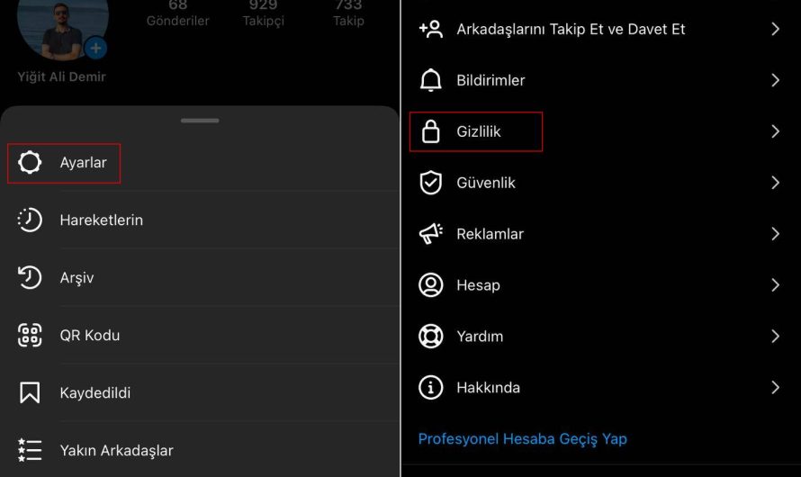 Instagram Son Görülme Kapatma Nasıl Yapılır?